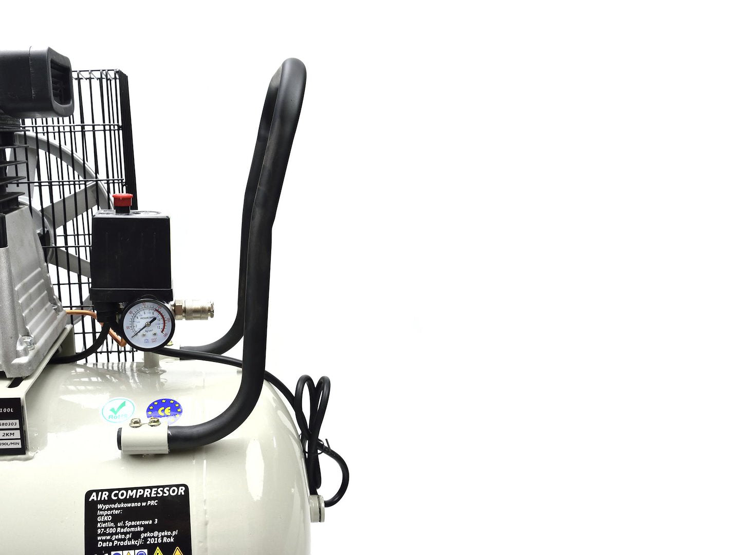 LÉGKOMPRESSZOR 100L 390L/PERC 220V GEKO