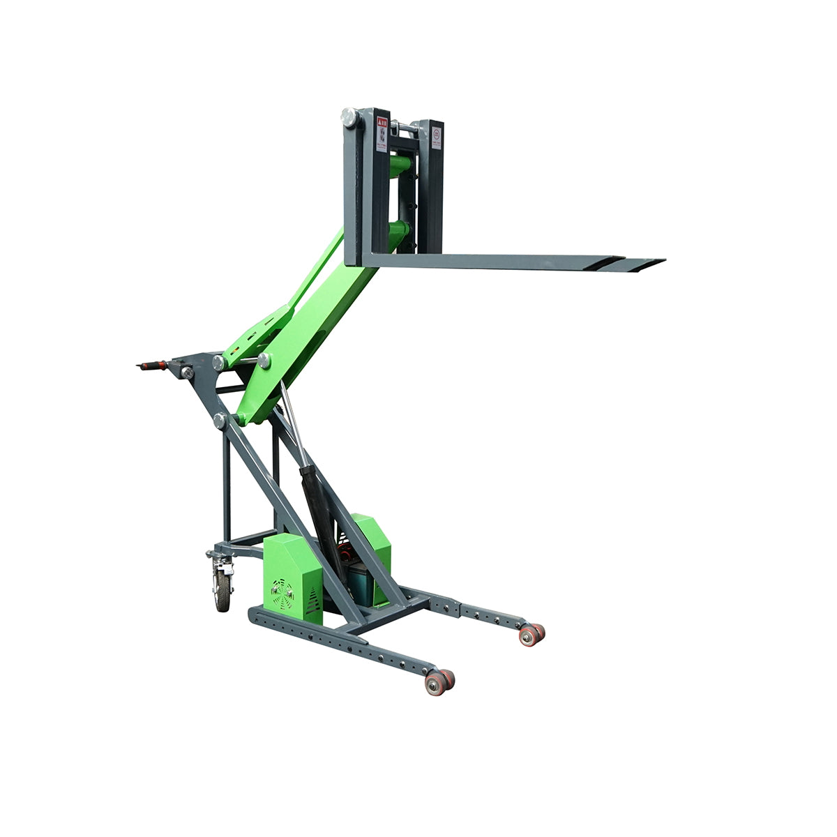 ELEKTROMOS RAKLAP EMELŐ 24V 24V MAXIMÁLIS TERHELÉS 650 KG, EMELÉSI MAGASSÁG 1500MM, 950 MM VILLÁVAL THOR