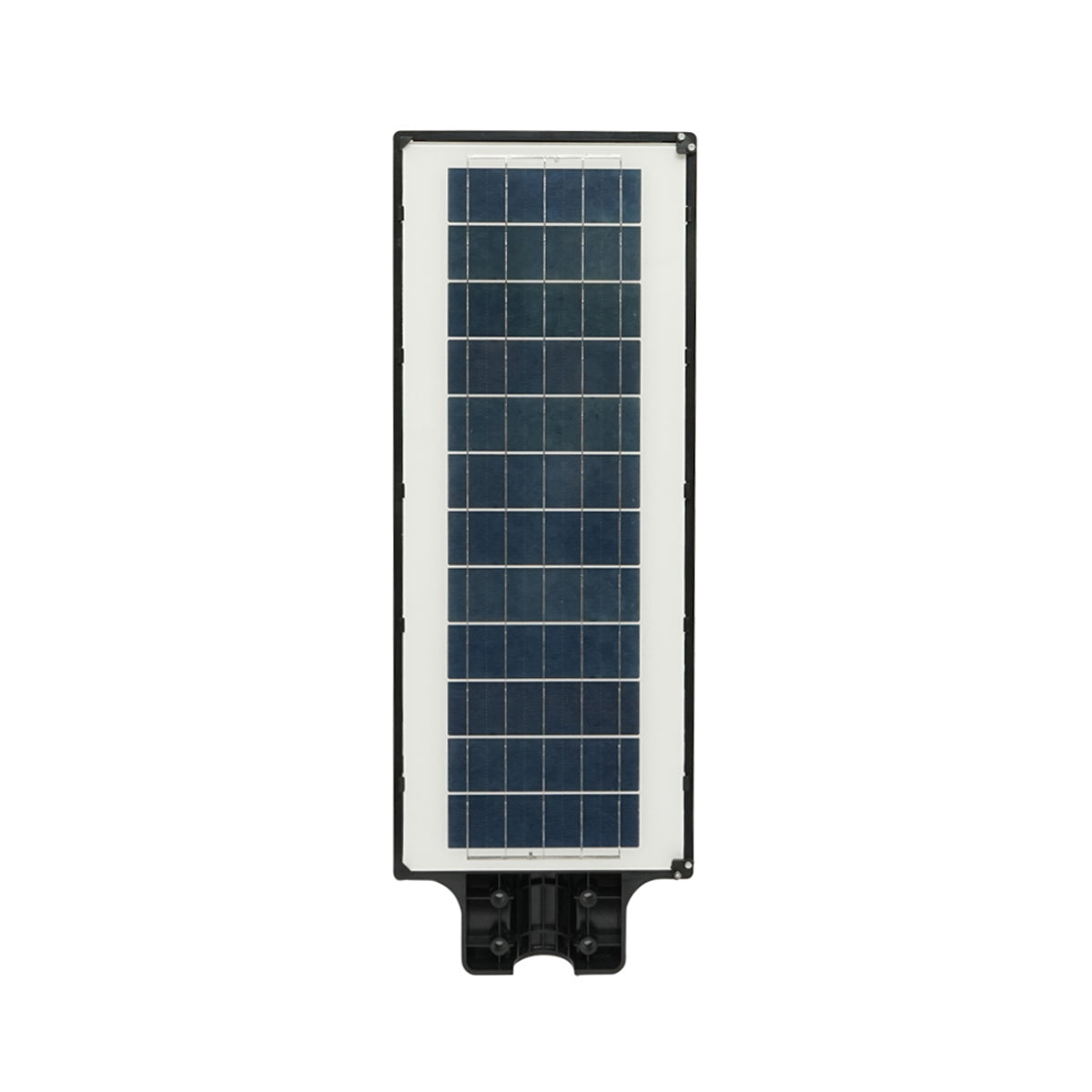 Napelemes LED utcai világítótest 200W, 6500K, IP65, hideg fény, mozgásérzékelővel, oszlopra szereléssel, Breckner Germany
