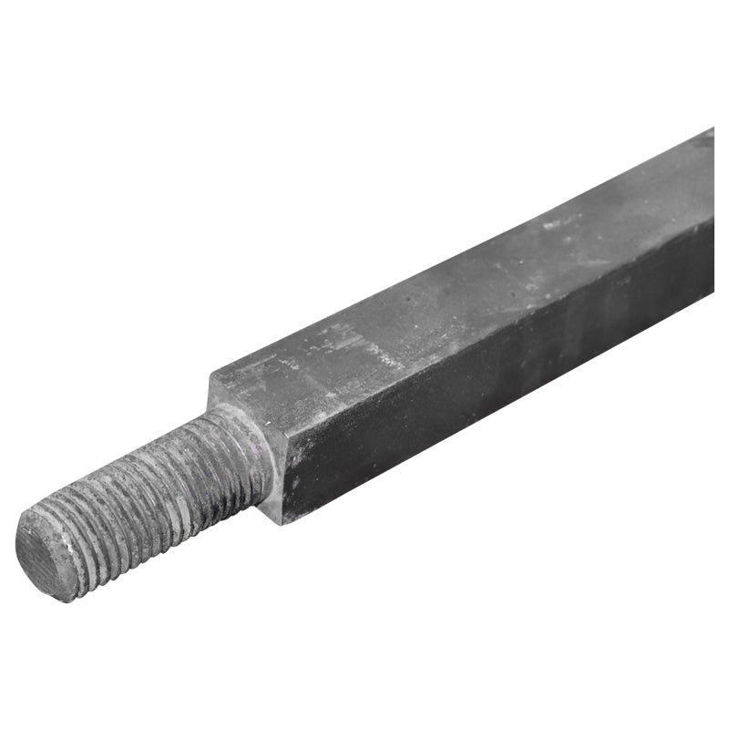 Négyzetes tárcsatengely lengyel fűkaszához 36x36 mm, hossz 1575 mm, M29 menettel, C+F kivitelben