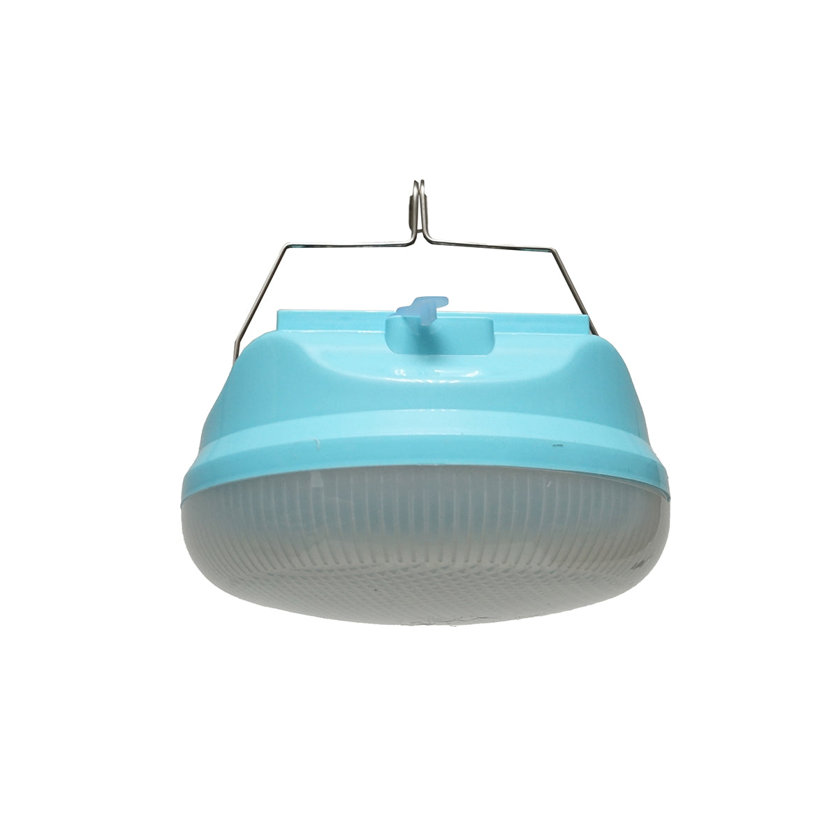 LED lámpa 300W, napelemmel és 2400 mAh akkumulátorral, kék
