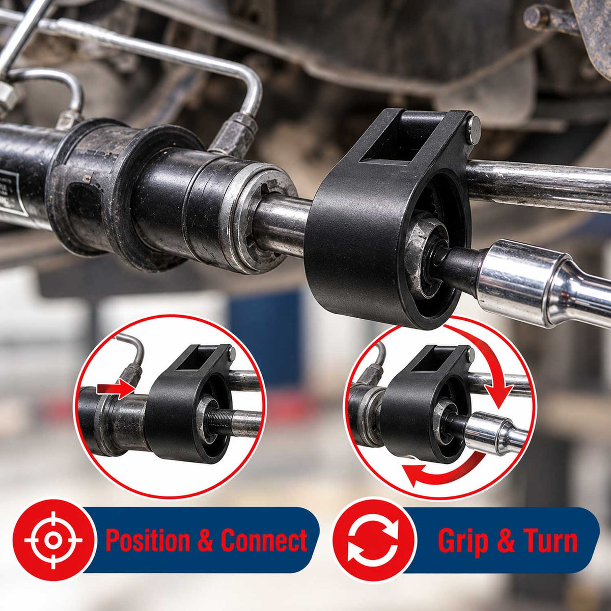 Axiál csukló szerelő 27-42 mm GEBO TOOLS