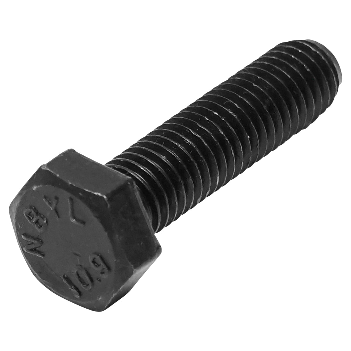 Fekete hatlapfejű csavar DIN 933 M10x40 G10.9, 100 db/csomag