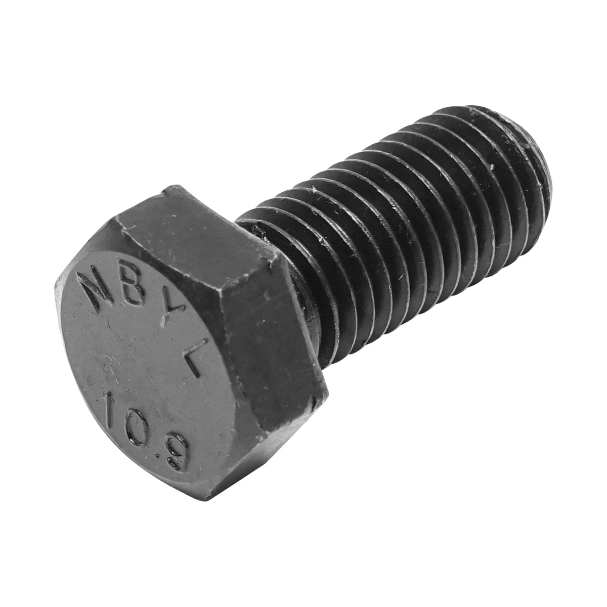 25 db-os készlet fekete hatlapfejű csavar DIN 933 M18x40 G10.9