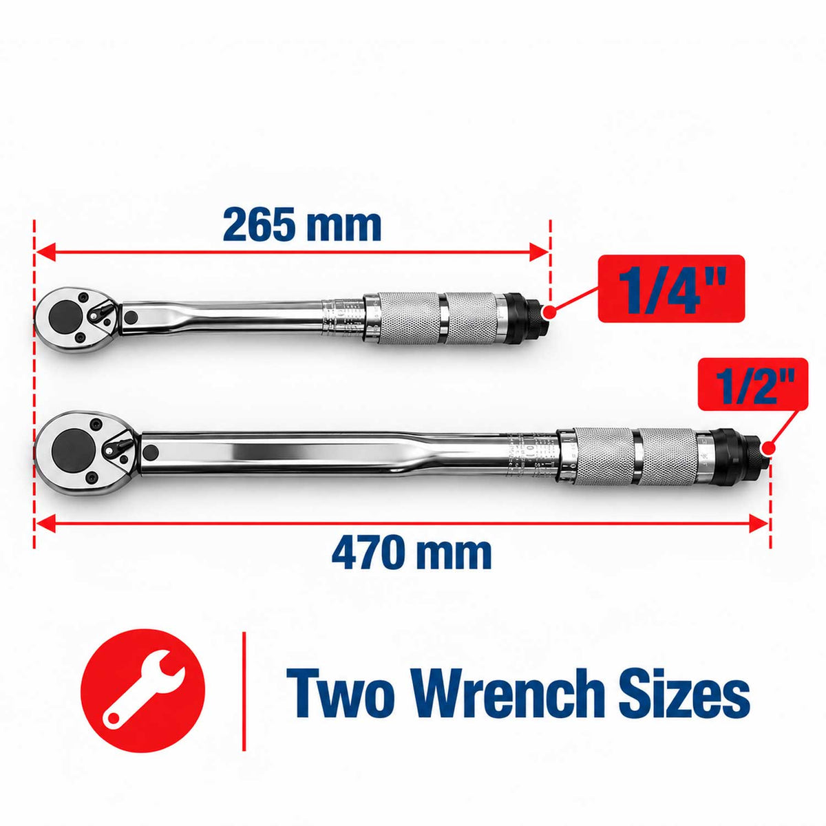 Nyomatékkulcs készlet 2 - 210NM GEBO TOOLS