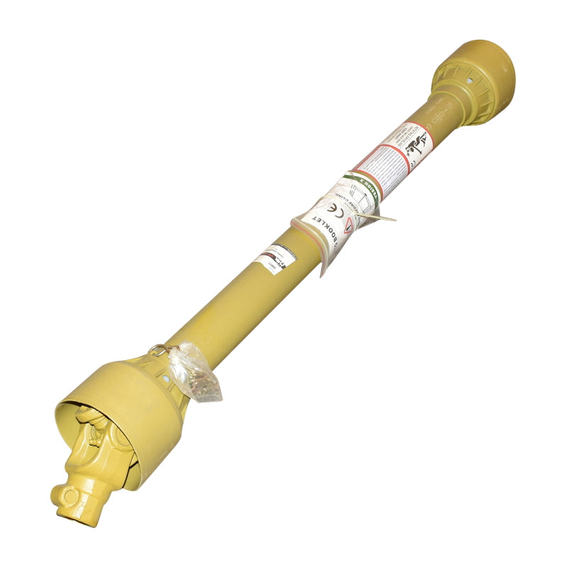 Kardántengely 1200 mm, T4, kereszt 27x74,6 mm, háromszög alakú csővel, 1 3/8" Z=6