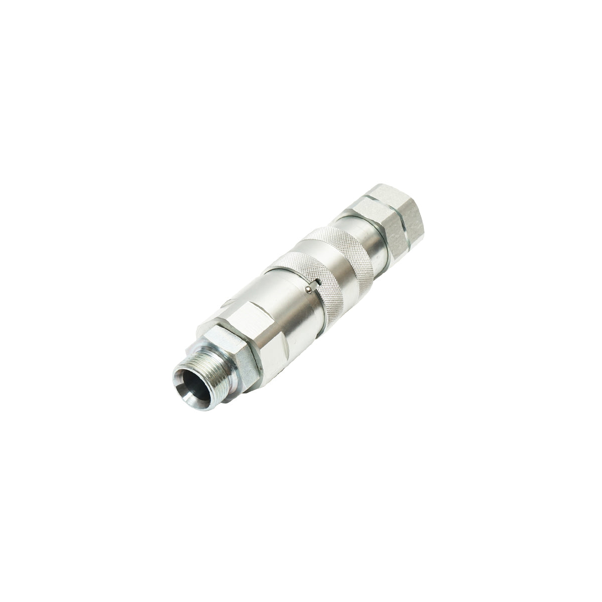 Gyorscsatlakozó készlet 1" (anya + apa) egyenes adapterrel, 93x45x48 mm