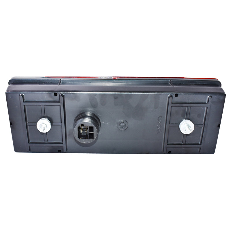 Bal oldali hátsó LED féklámpa teherautóhoz, 12V, tolatófénnyel, DSP-16, 404x141x76 mm