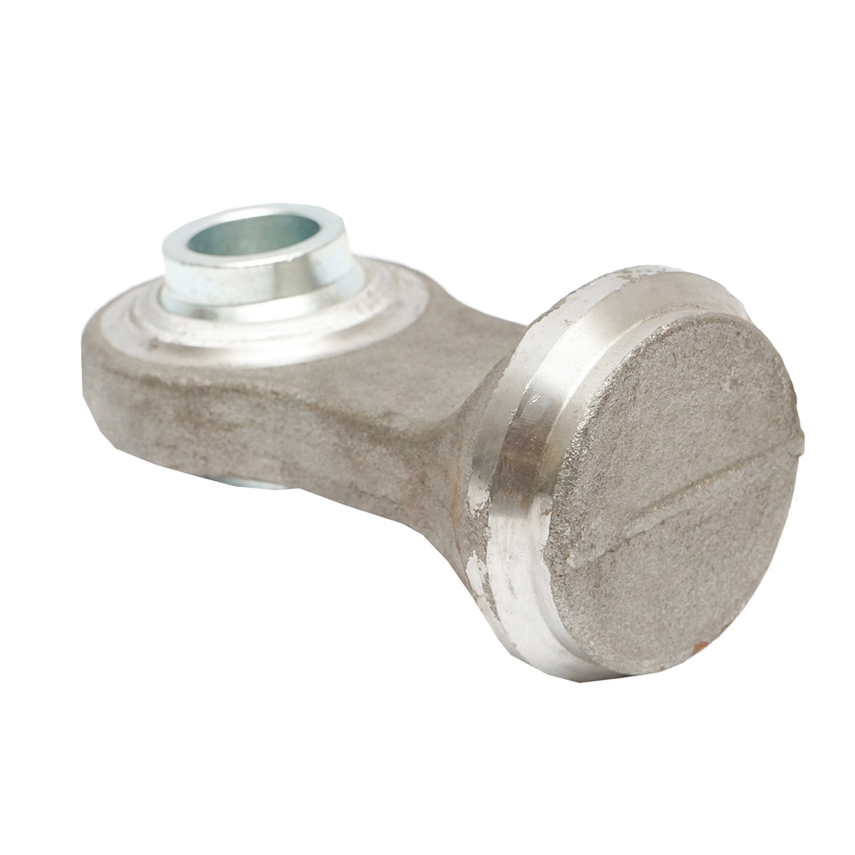 Gömbcsukló, központi hidraulikus vonórúd hegeszthető fejjel, vállas, L 145 mm, csapágy 26 mm