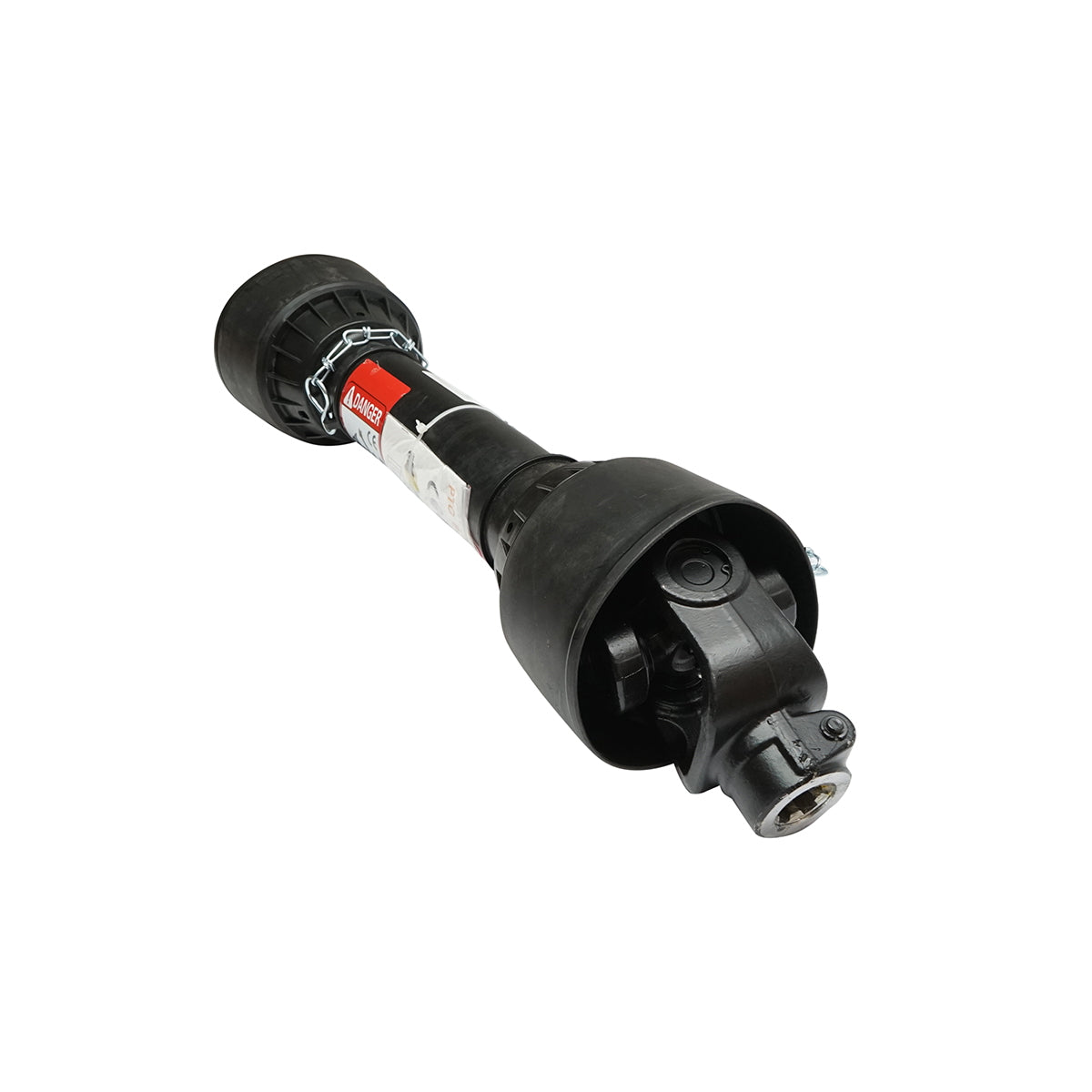 Kardántengely 850 mm, T8, kereszt 35x106,5 mm, háromszög alakú csővel, 1 3/8" Z=6