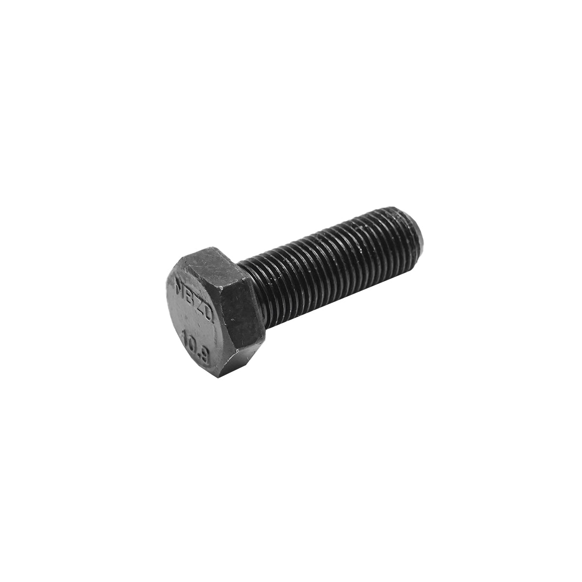 Fekete hatlapfejű csavar DIN 960 M12x1.25x35 G10.9, 100 db/csomag
