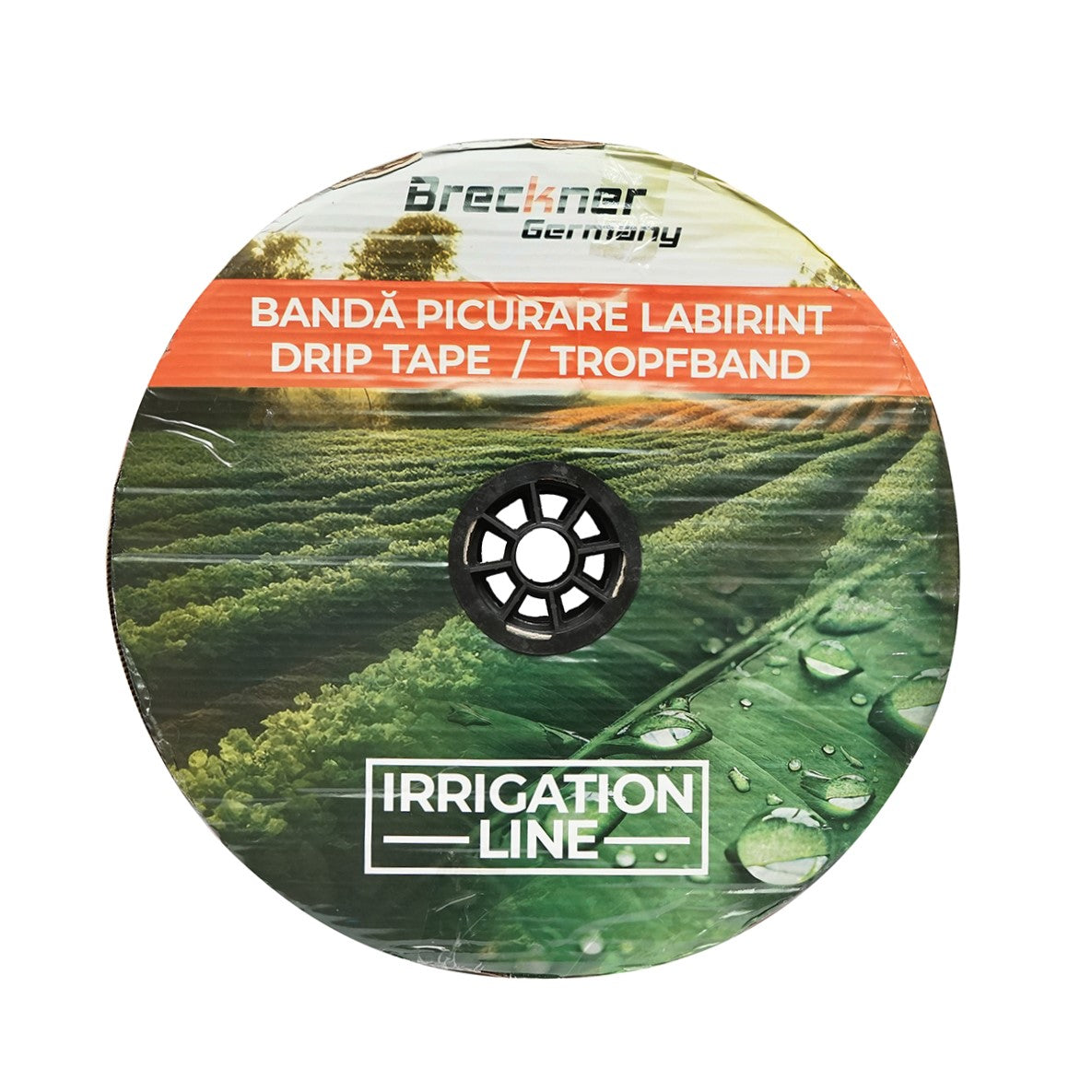 Csepegtető szalag, 200 m tekercs, 2.1 l/h, D16 mm, 30 cm osztás, Breckner Germany