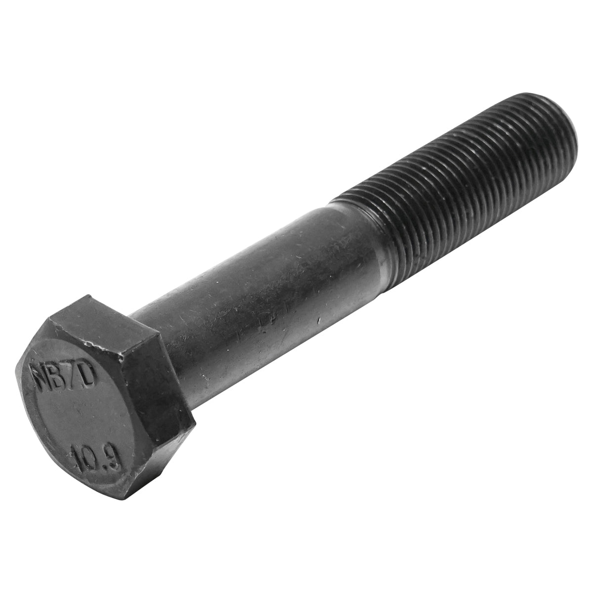 Fekete hatlapfejű csavar DIN 960 M16x1.5x90 G10.9, 25 db/csomag