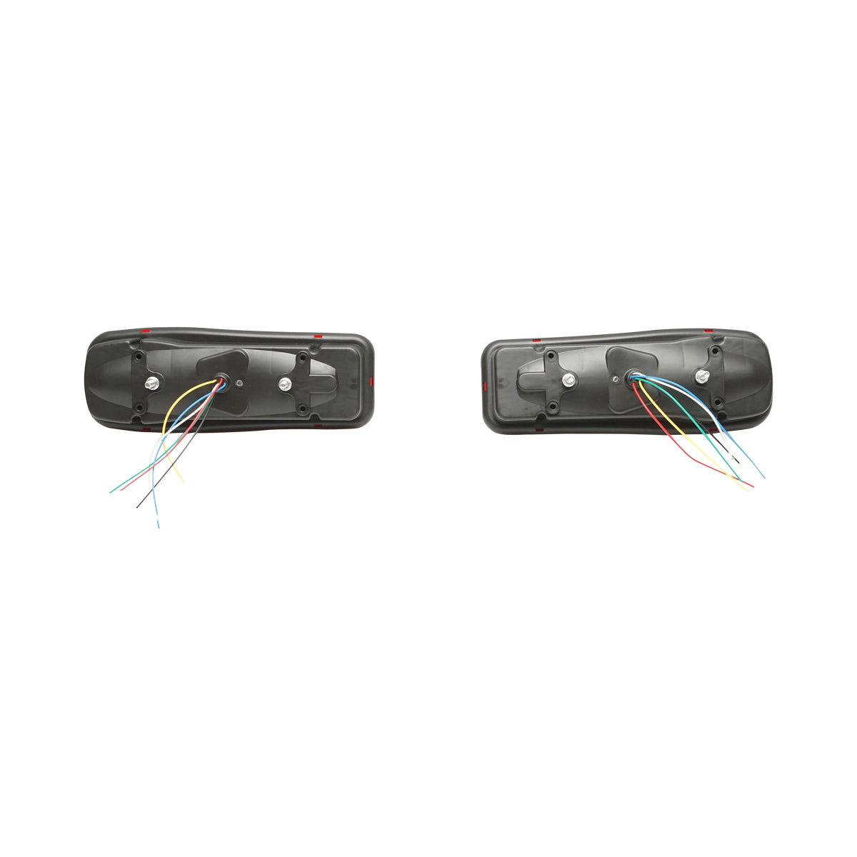 Teherautó hátsó lámpaszett, LED, 350x150 mm, 24V, Breckner Germany