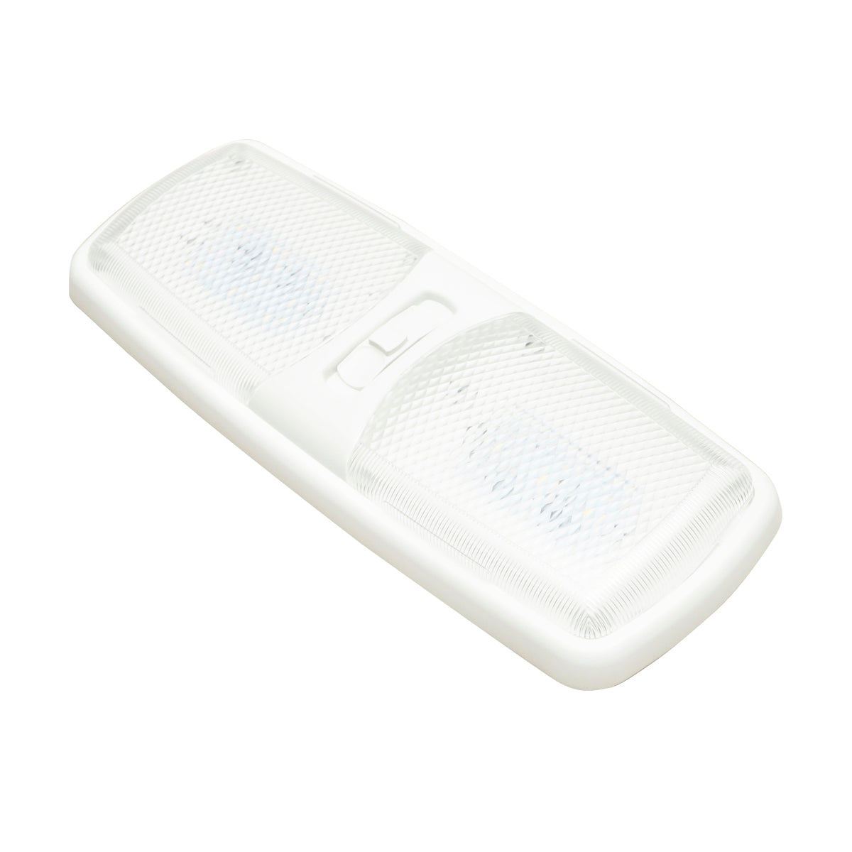 Kettős LED-es mennyezeti lámpa, 12V, teherautóhoz