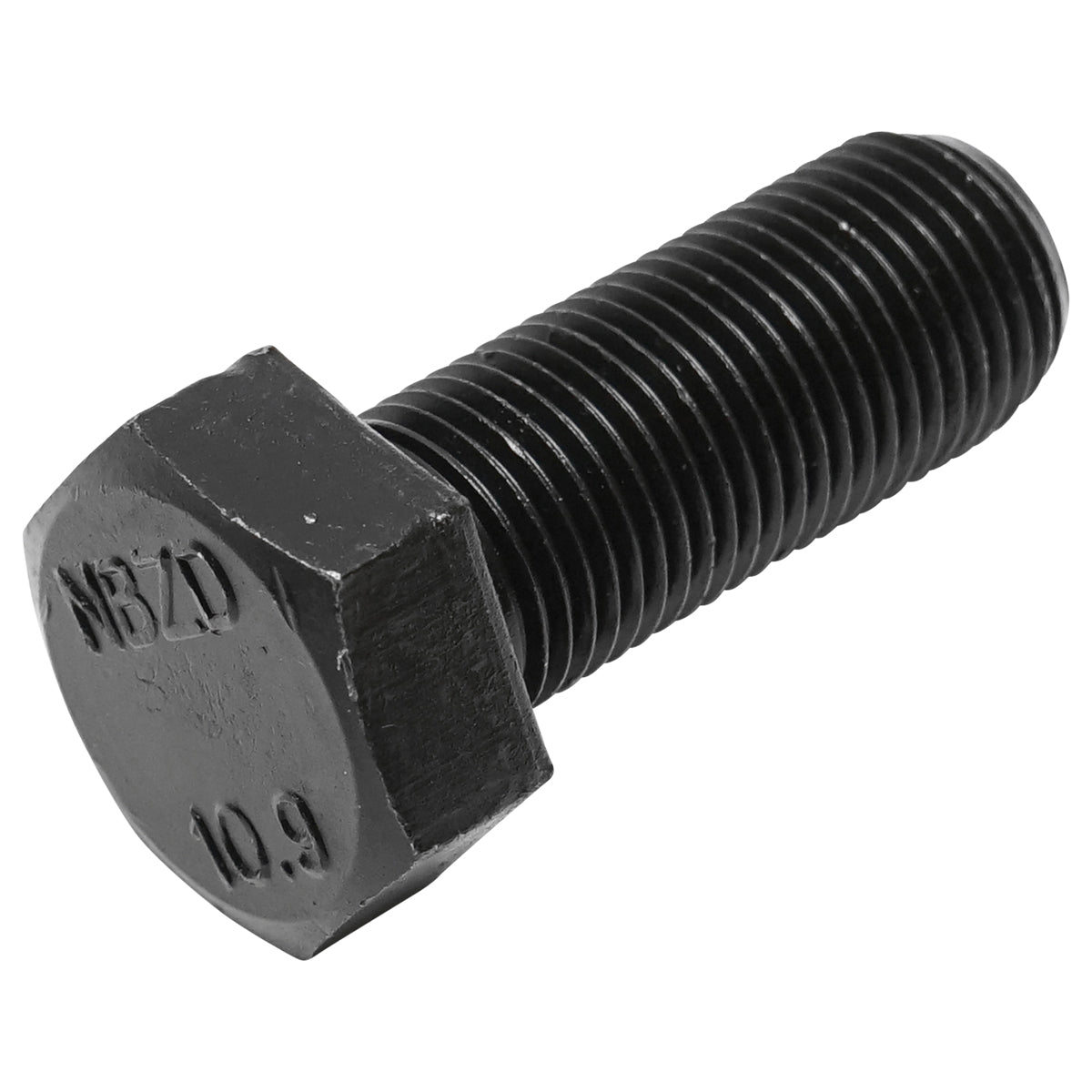 50 db-os készlet fekete hatlapfejű csavar DIN 961 M16x1.5x40 mm G10.9