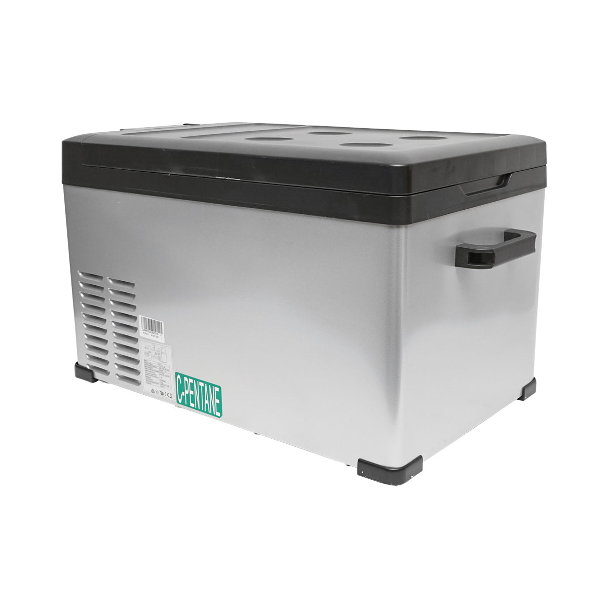 Smart autós hűtőszekrény kompresszorral, 30L, 12–24–220V, 60W, Bluetooth kapcsolattal