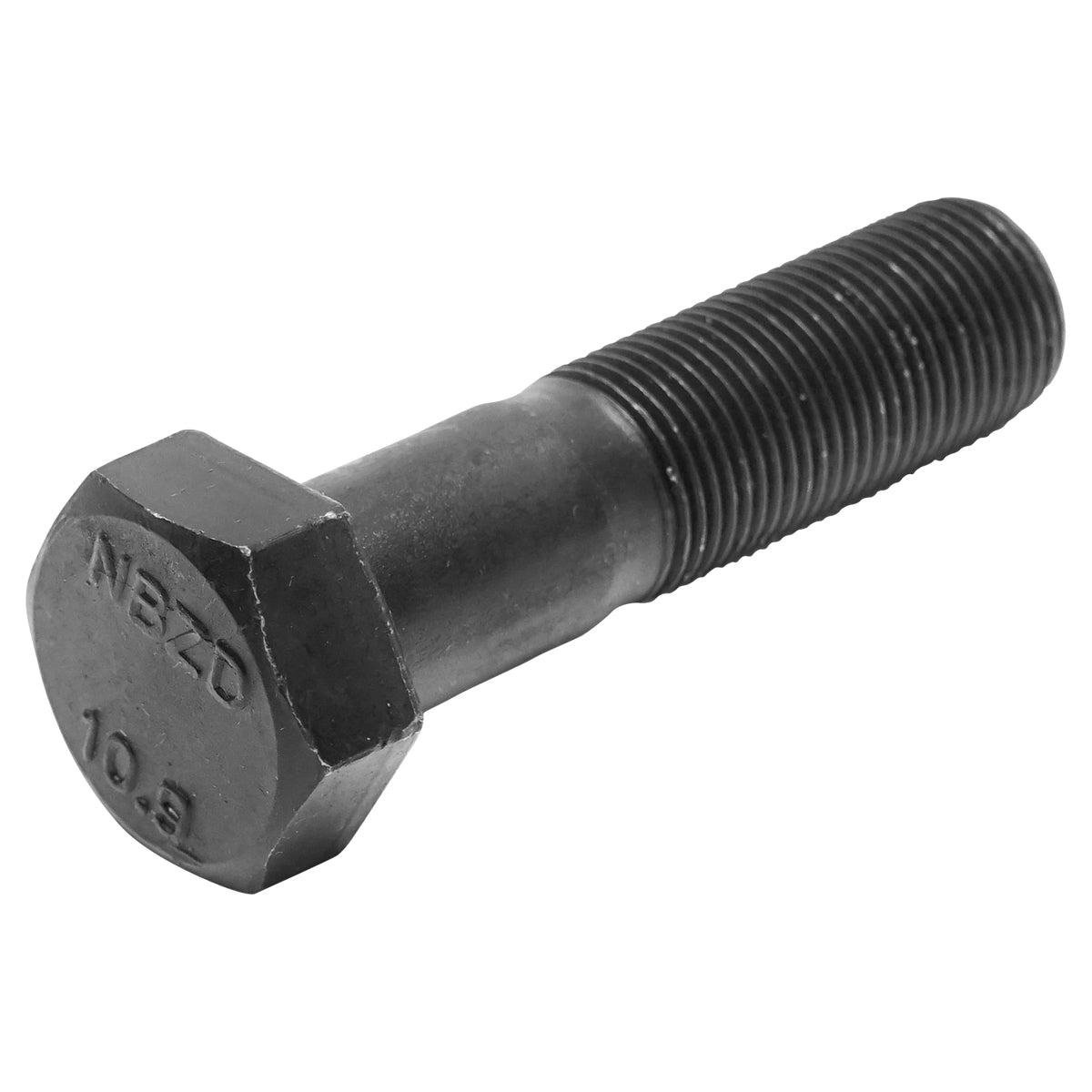 Fekete hatlapfejű csavar DIN 960 M18x1.5x70 G10.9, 25 db/csomag