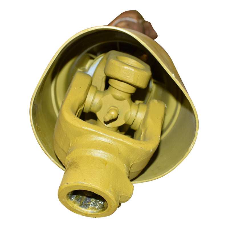 Kardántengely 1400 mm, T6, kereszt 30,2x92 mm, háromszög alakú csővel, 1 3/8" Z=6, rotációs kapához / bálázóhoz