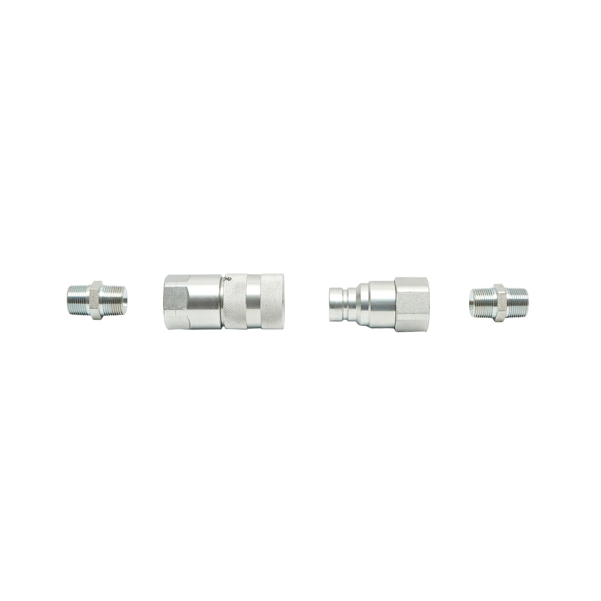 Gyorscsatlakozó készlet 3/4" (anya + apa) egyenes adapterrel