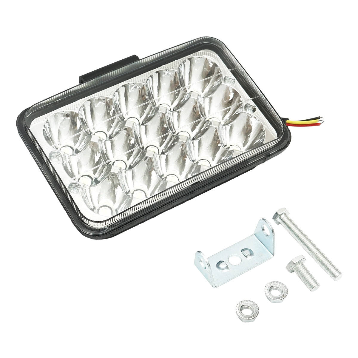 LED reflektor lámpa, 15 LED 2 fázis 10-30V 45W fényszórási szög 30