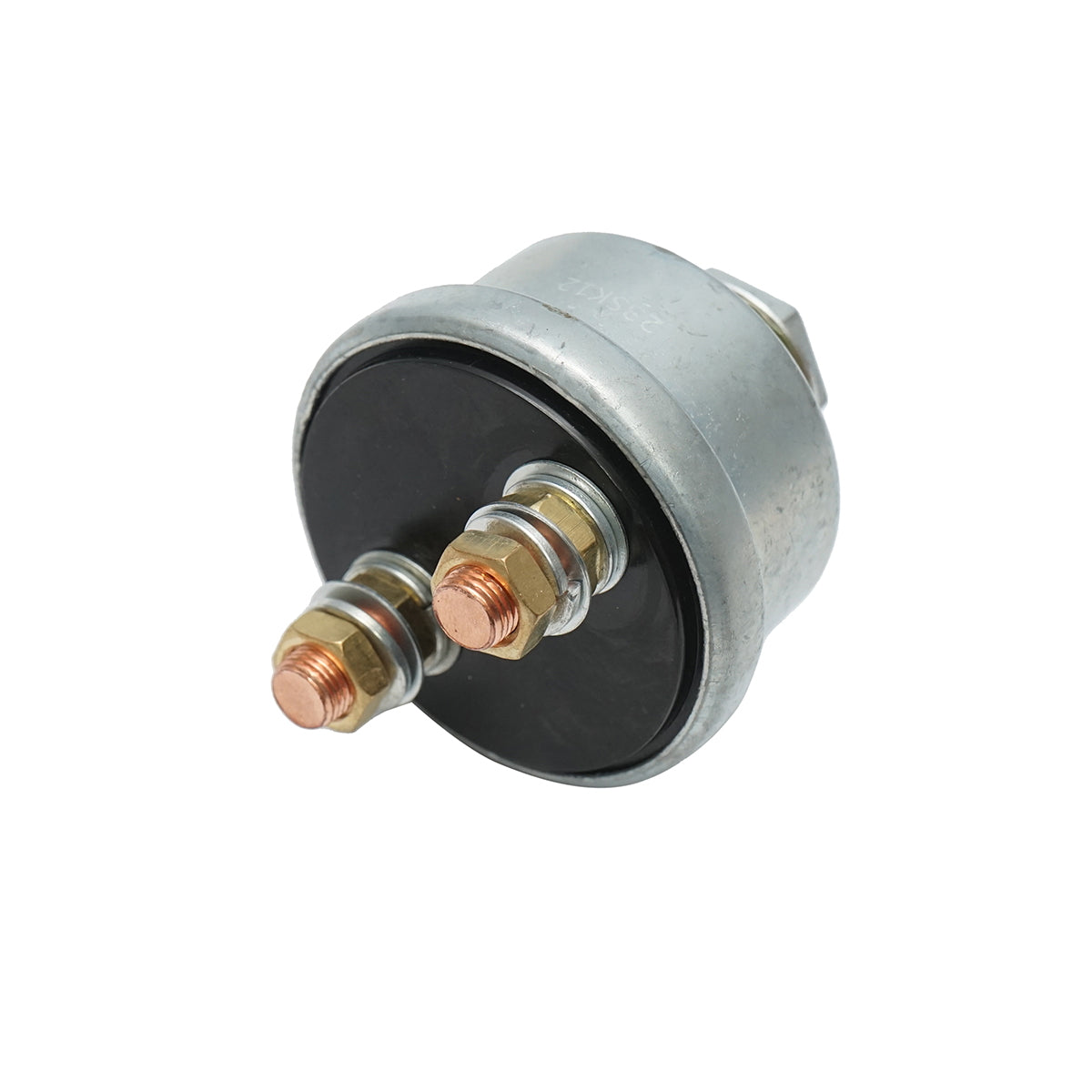 Indítókapcsoló kulccsal, 24V, átmérő: 67 mm, réz csatlakozó M10, menetes rögzítés fi 18 mm, Caterpillar gépekhez, OEM: 7N0718
