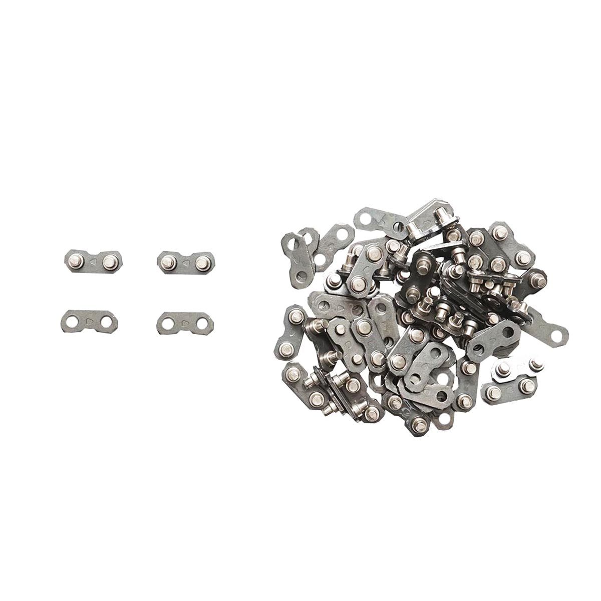 Láncfűrészlánc, 3/8" osztás, 1,6 mm szélesség, 1000 vágófog/tekercs, 35 kapcsolószem, Breckner Germany