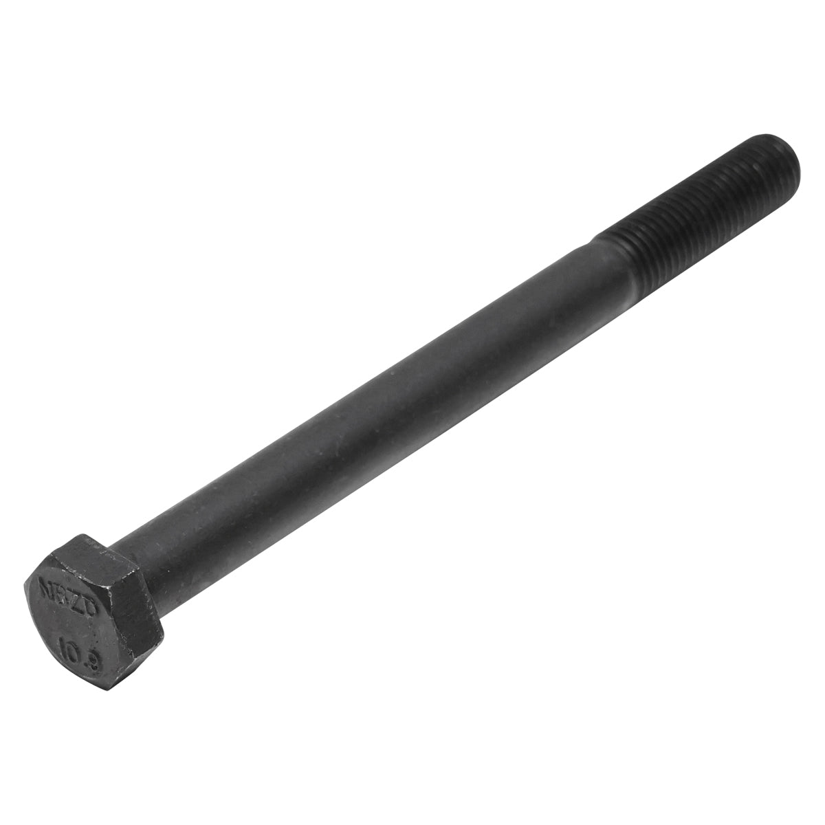 Fekete hatlapfejű csavar DIN 960 M12x1.5x140 G10.9, 50 db/csomag