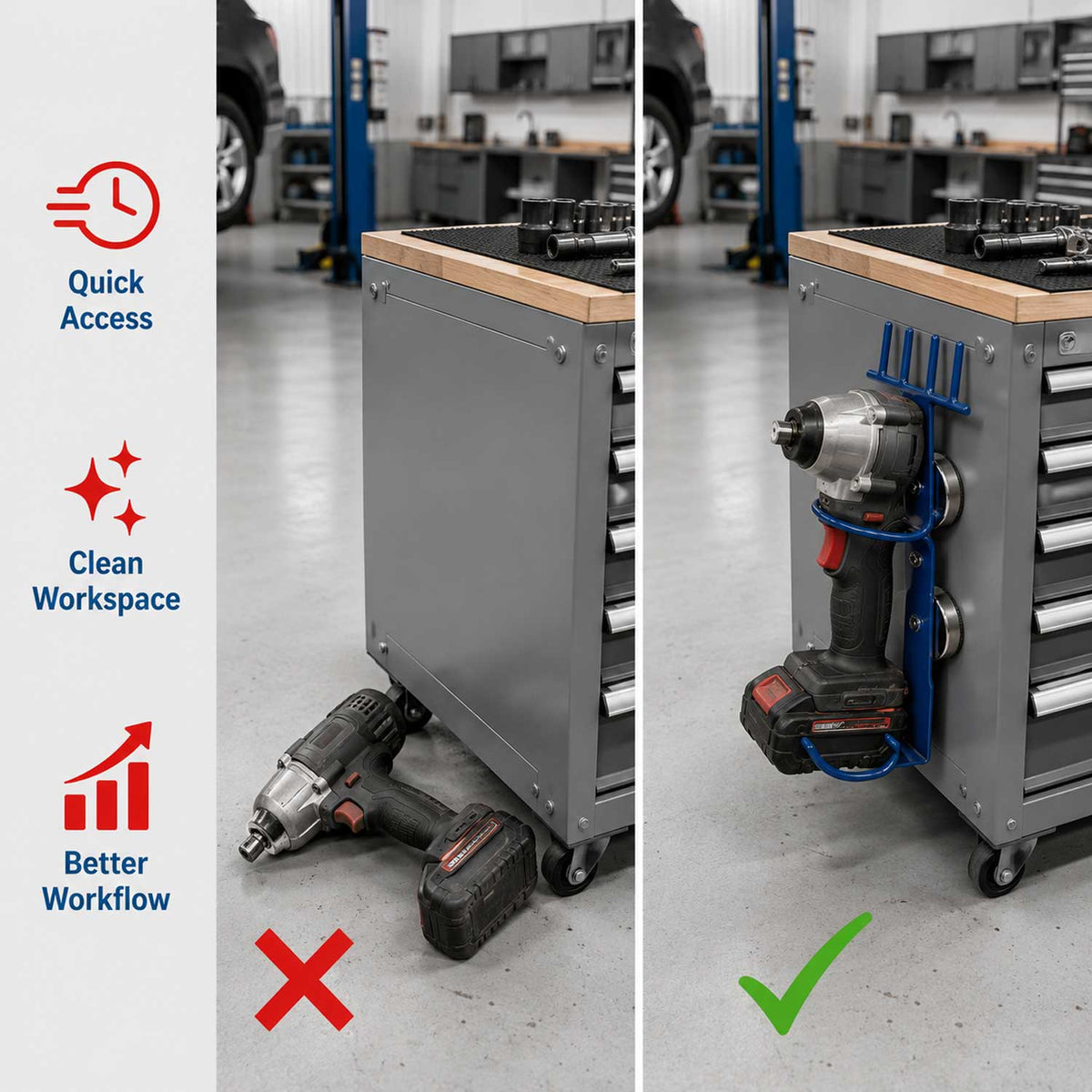 Mágneses légkulcs tartó GEBO TOOLS