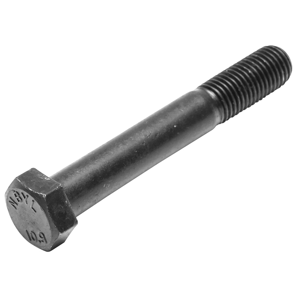 25 db-os csomag fekete hatlapfejű csavar DIN 931 M16x110 G10.9