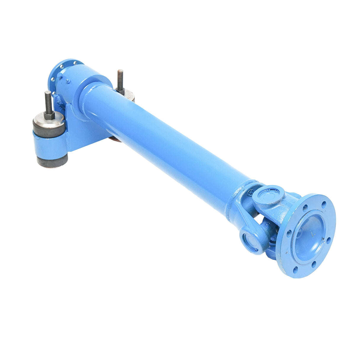 Első hajtás kardántengely 780 mm hosszban, 10x12 mm peremmel, csapággyal, új modellhez Perkins motoros Erdei traktorhoz