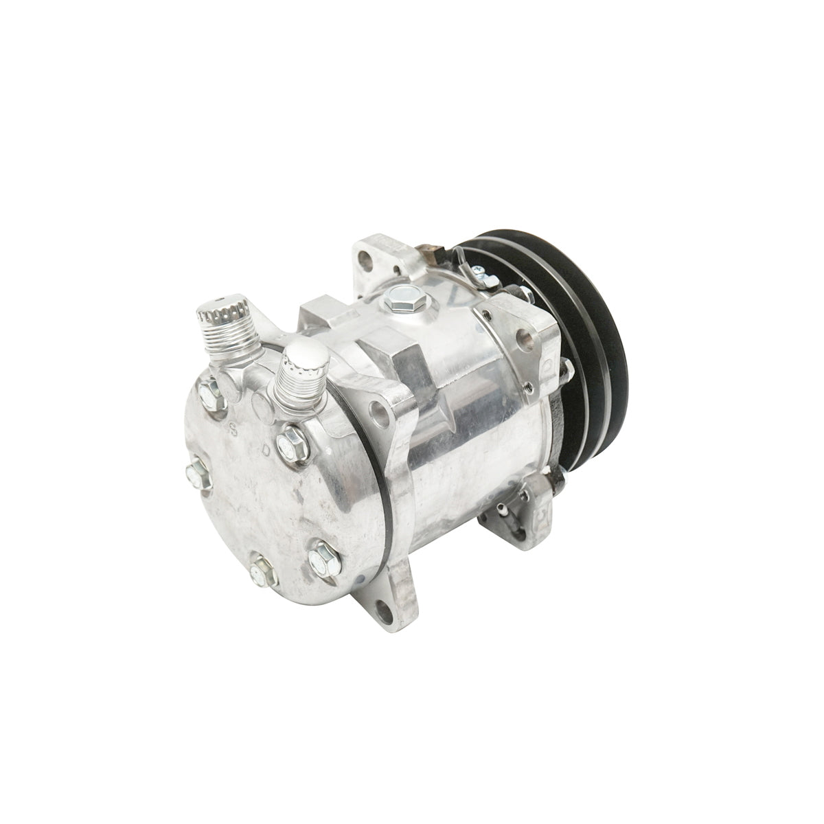 Klímakompresszor A/C New Holland, Case IH gépekhez, OEM kód: 5176185, 9704118, 89508380, 80450805, Breckner Germany