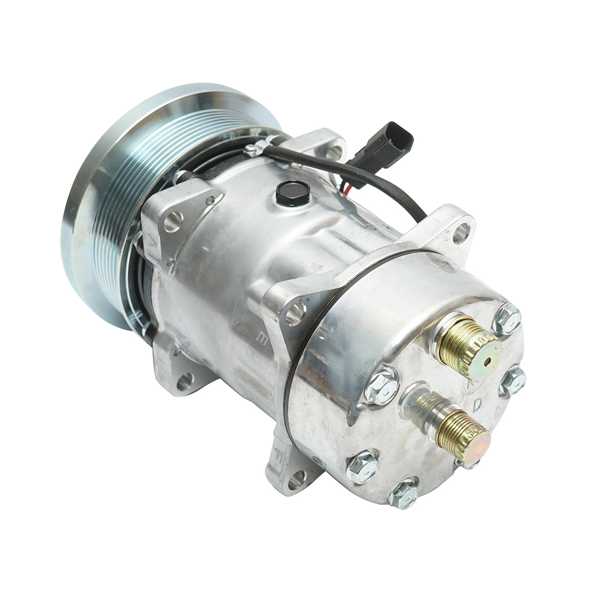 Klímakompresszor (A/C) Fiat, Ford, New Holland gépekhez, OEM kód: 9824775, Breckner Germany