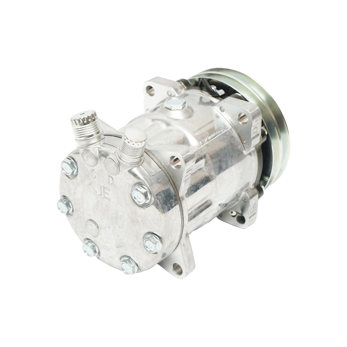 Klímakompresszor A/C New Holland, JCB gépekhez, OEM kód: 84011595, 477/42400