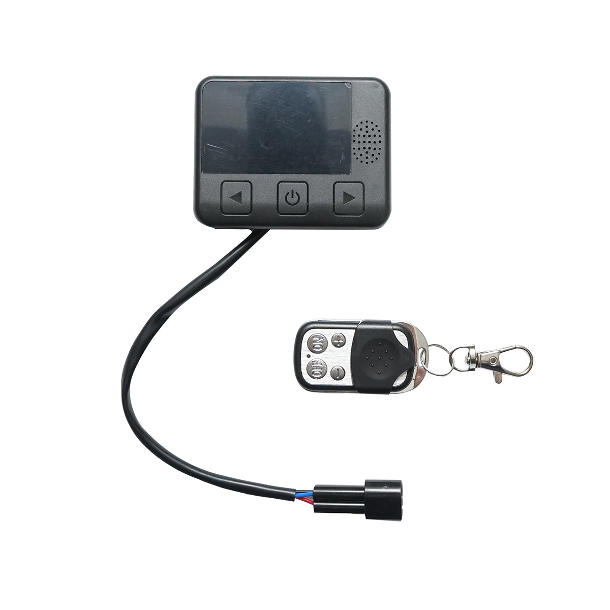 Állóhelyzeti fűtés, gazdaságos sirocou 12–24V, 5KW, LCD kijelzővel és távirányítóval, Bourget, műanyag