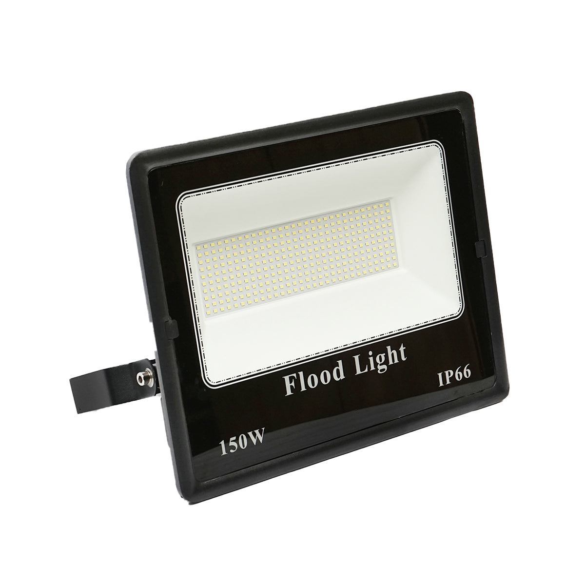 LED reflektor 150W, 220V, 6500K, fekete, 360x285x67 mm, IP66, Breckner Germany