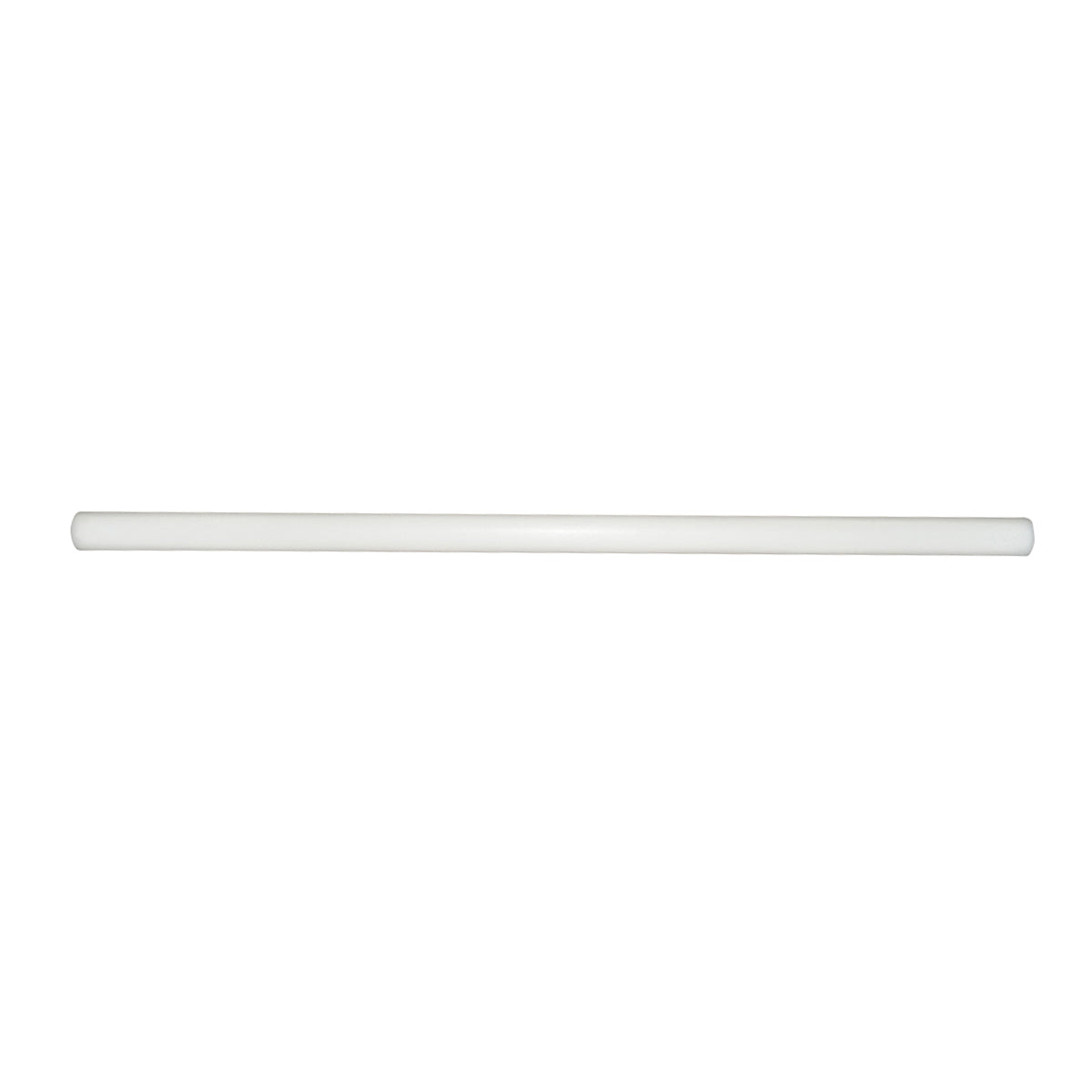 Poliamid, poli-oximetilén (POM) fehér rúd, 1000x40mm, 1.91 kg