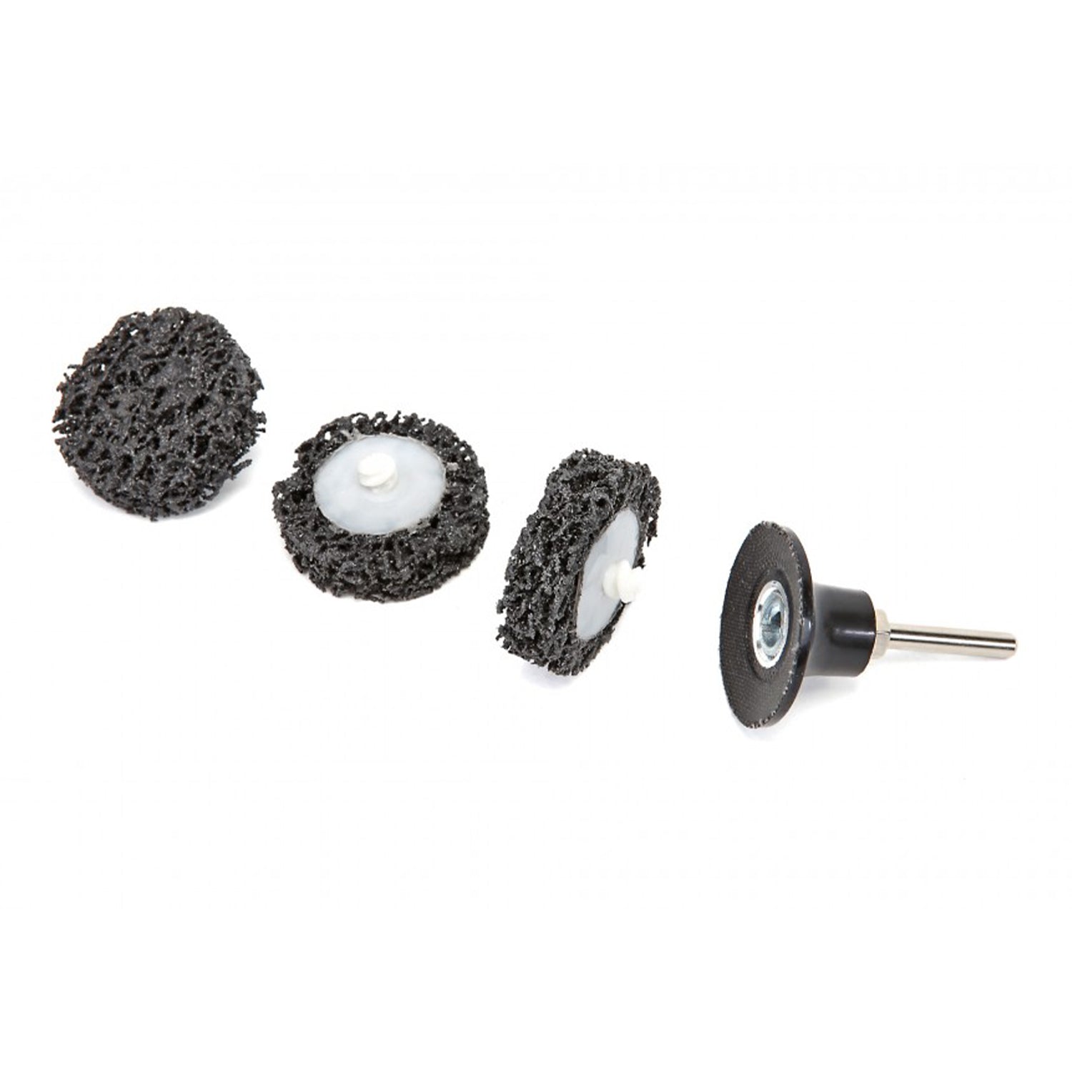 3 darab 50mm-es csiszolókorong készlet 6mm-es szárral