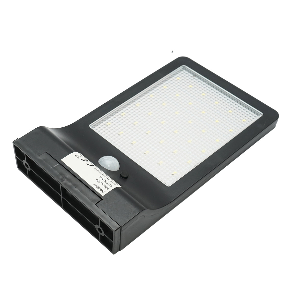 Napelemes LED lámpa 326 lm, 2.5W / 6V napelemmel, 3.7V / 1.8 Ah akkumulátorral és alkonykapcsolóval, IP54, Breckner Germany