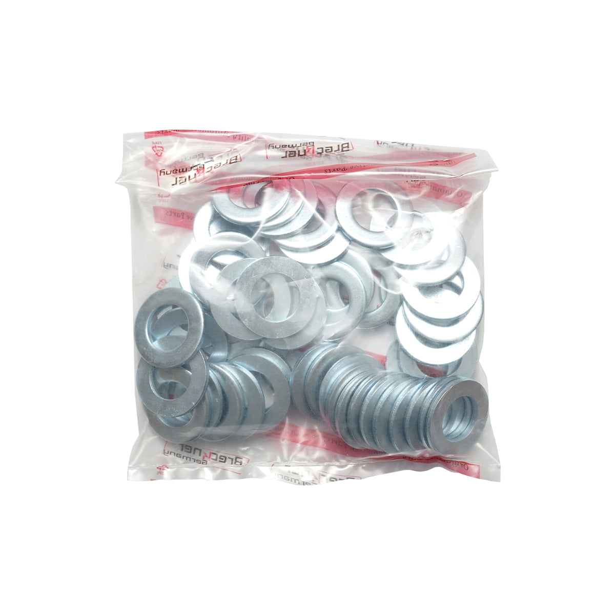Fekete lapos alátét standard DIN 125 M24, 50 db/csomag