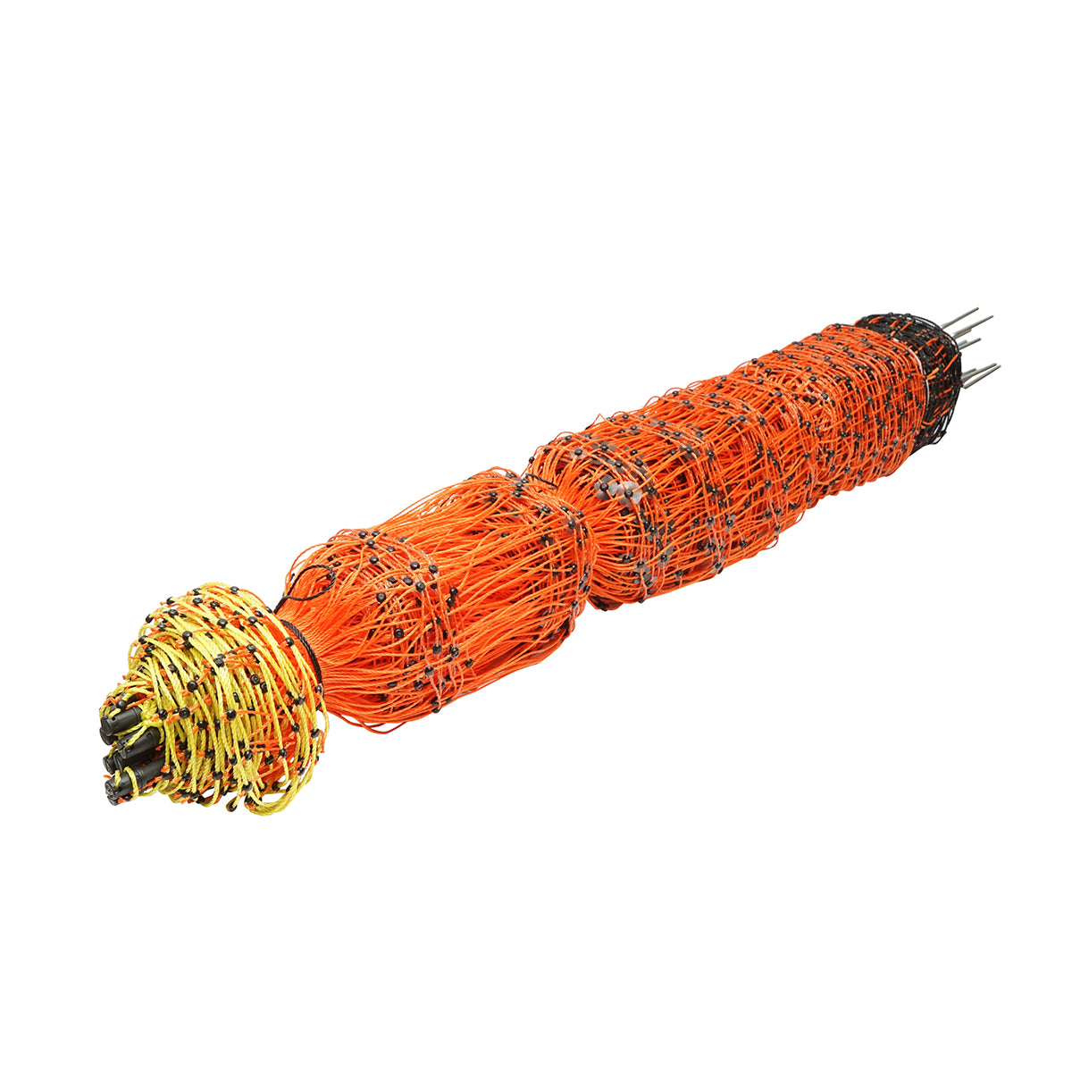 Elektromos kerítésháló, 120 cm × 30 m, dupla lábbal, ellenállás 0,2 Ohm/m, Breckner Germany