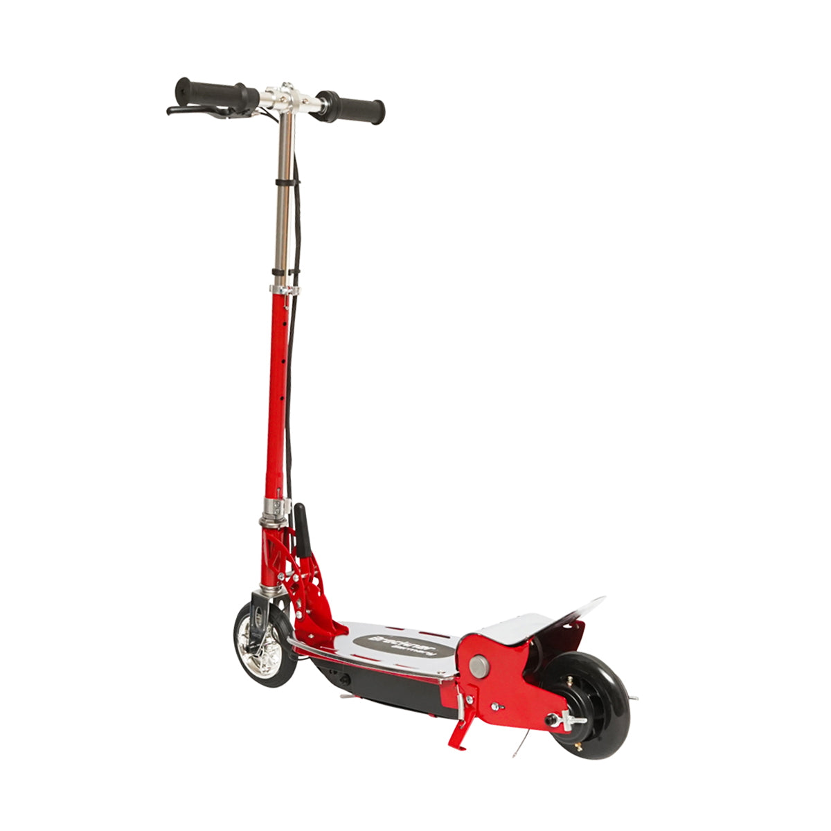 Elektromos roller gyerekeknek, piros, 140W, 24V, 4.5Ah, max. teherbírás 75 kg, max. sebesség 13 km/h, Breckner Germany