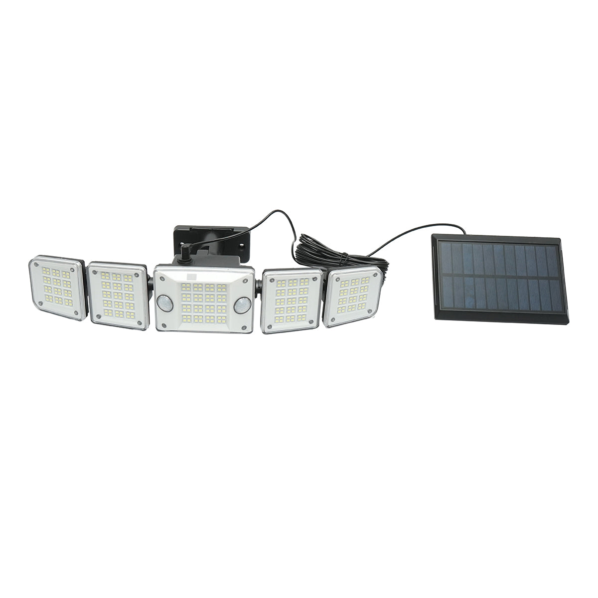 LED lámpa, napelemmel, távirányítóval és 2400 mAh akkumulátorral, IP65, Breckner Germany