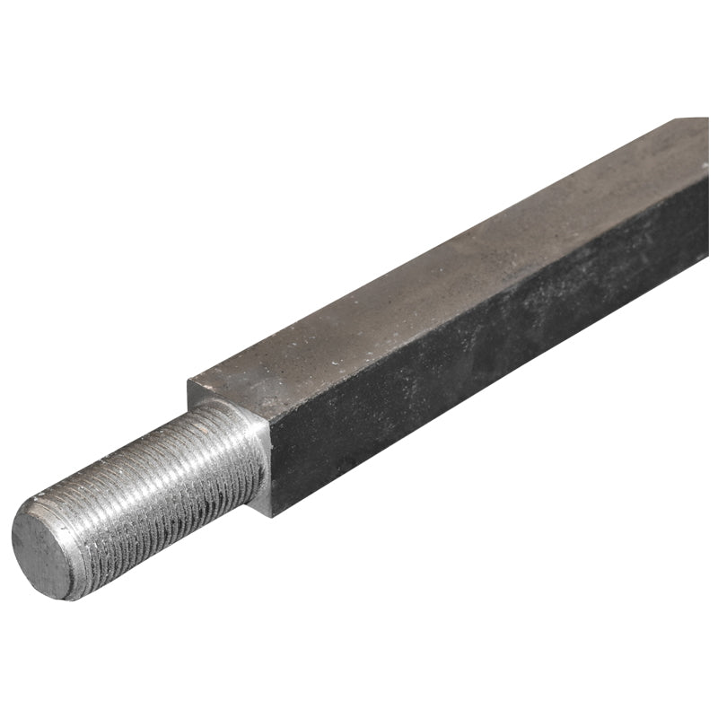 Négyzetes tárcsatengely lengyel fűkaszához 40x40 mm, hossz 4000 mm, M36 menettel, F+F kivitelben