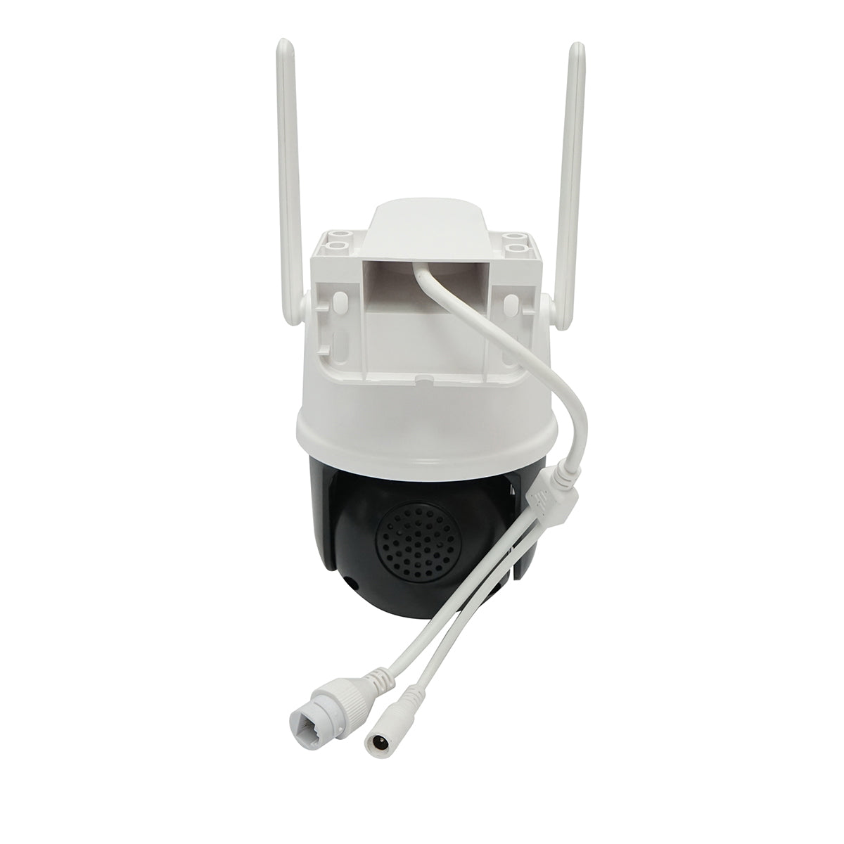 Intelligens megfigyelő kamera P2P, WIFI, 6MP 1080P kültéri, kettős lencse, PTZ mozgásérzékelő, 360 fokos forgatás, ICSee applikáció
