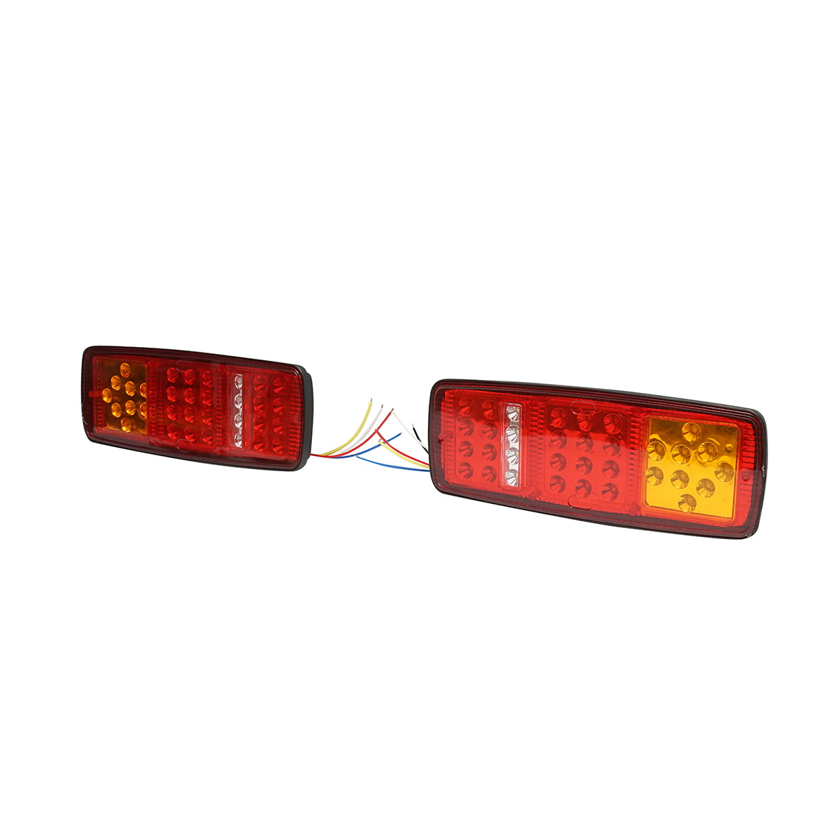 Teherautó hátsó lámpaszett, LED, 280x105 mm, 24V, Breckner Germany