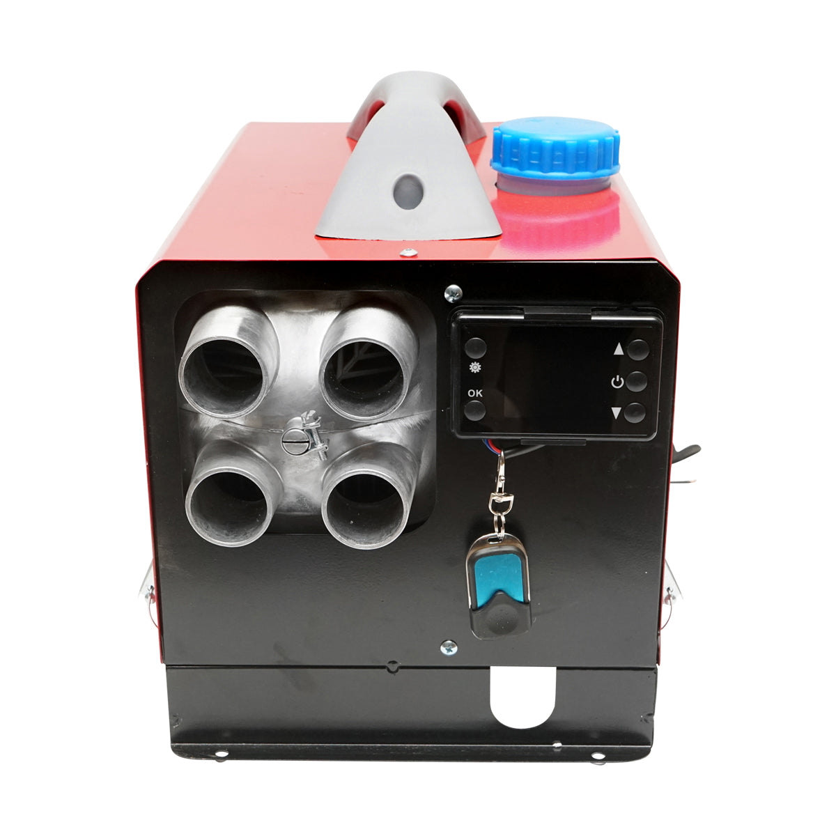 Állóhelyzeti fűtés, sirocou 12V, 5KW, LCD kijelzővel és távirányítóval, Breckner Germany, 0,14 - 0,35 L / h