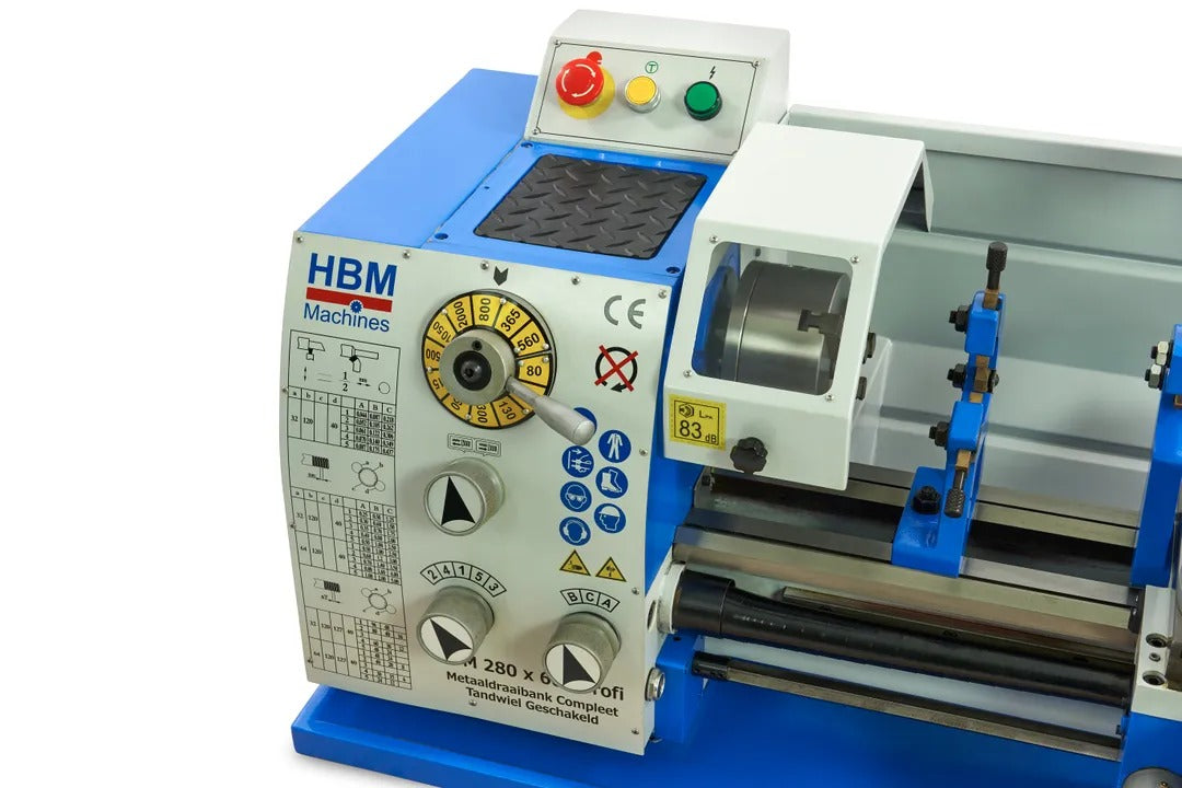 IPARI FÉMESZTERGA 280 X 600 750W 230V