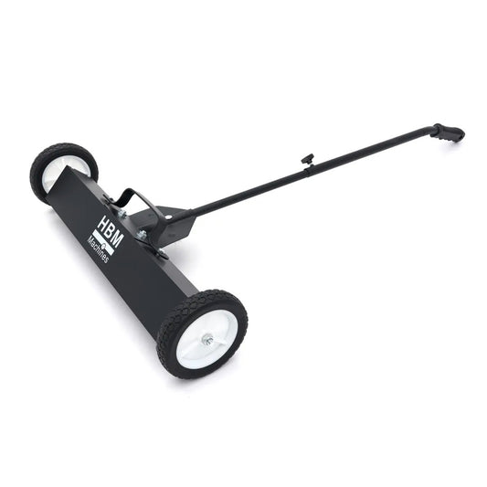 MÁGNESES SEPRŰ KEREKEKKEL A GYORS FÉMTISZTÍTÁSHOZ BÁRMILYEN FELÜLETEN HBM MACHINES