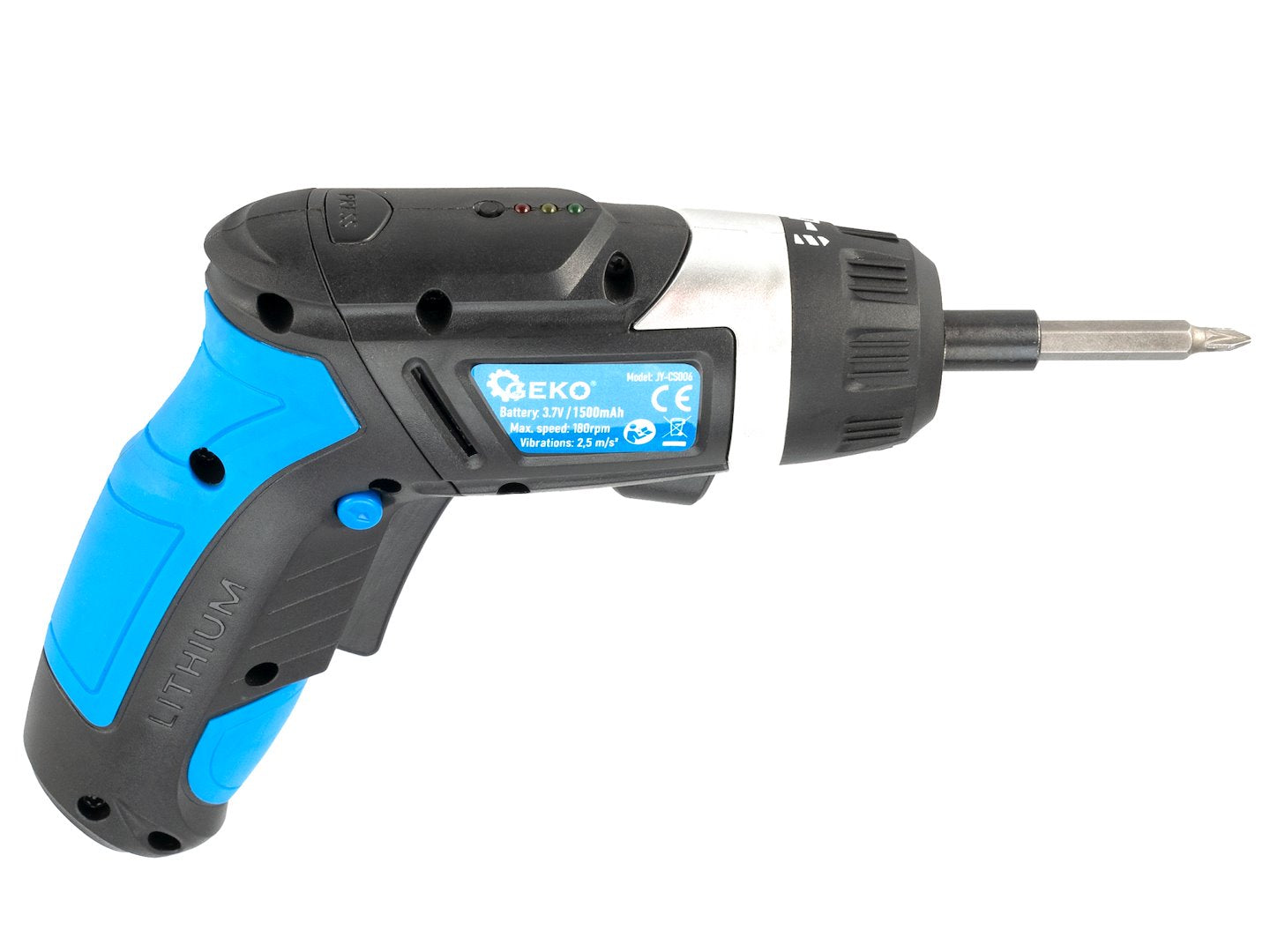 ELEKTROMOS CSAVARHÚZÓ KÉSZLET 3.6 V 1300 mAh GEKO